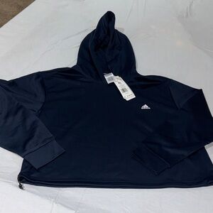 Adidas Dark Blue Pullover Hoodie